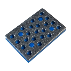 Diamant Feilen Segment blau 