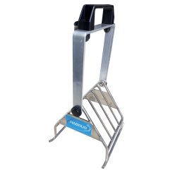 Eisstock Plattenständer mit Klappbügel 