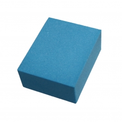 Kanten Schleifgummi blau 150 