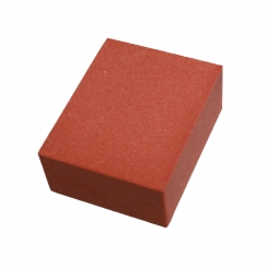 Kanten Schleifgummi rot 60 