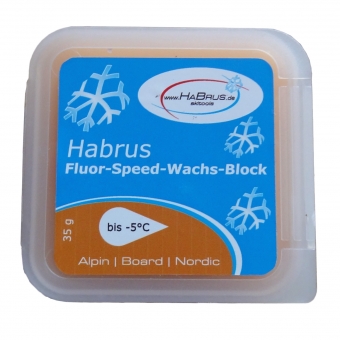 Fluor-Speed-Wachs-Block orange 35 g 