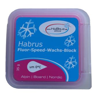 Fluor-Speed-Wachs-Block rosa 35 g 